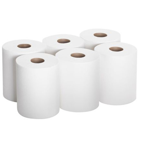 image 15 1 Ply Virgin Roll hand towel 200mm x 150m